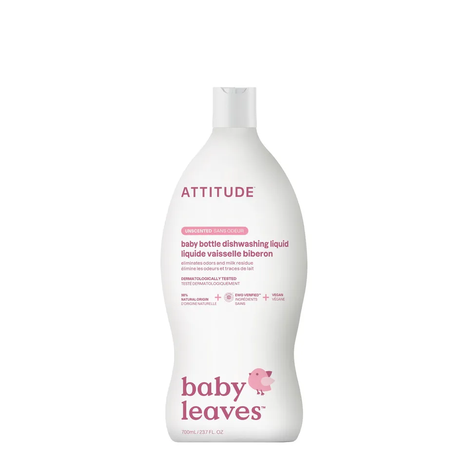 attitude-baby-leaves-baby-sp-lmittel-parf-mfrei-geschirr-babyflaschen image 1