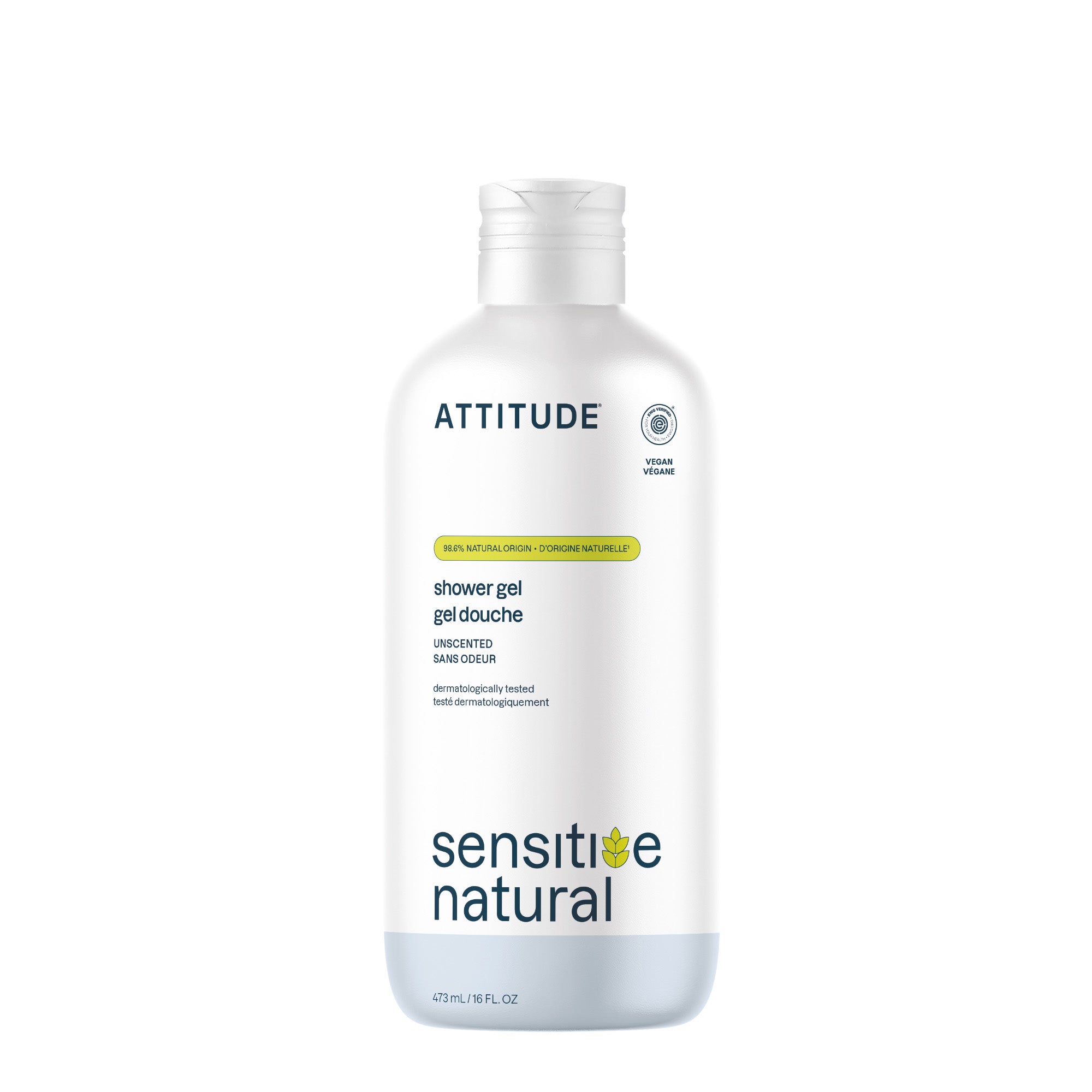 attitude-sensitive-natural-duschgel-ohne-duft-hafer-vegan image 1