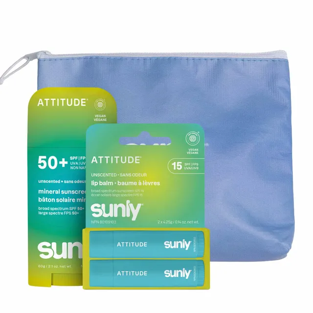 attitude-sunly-mineral-sun-protection-essentials-kit-stick-balsam image 1