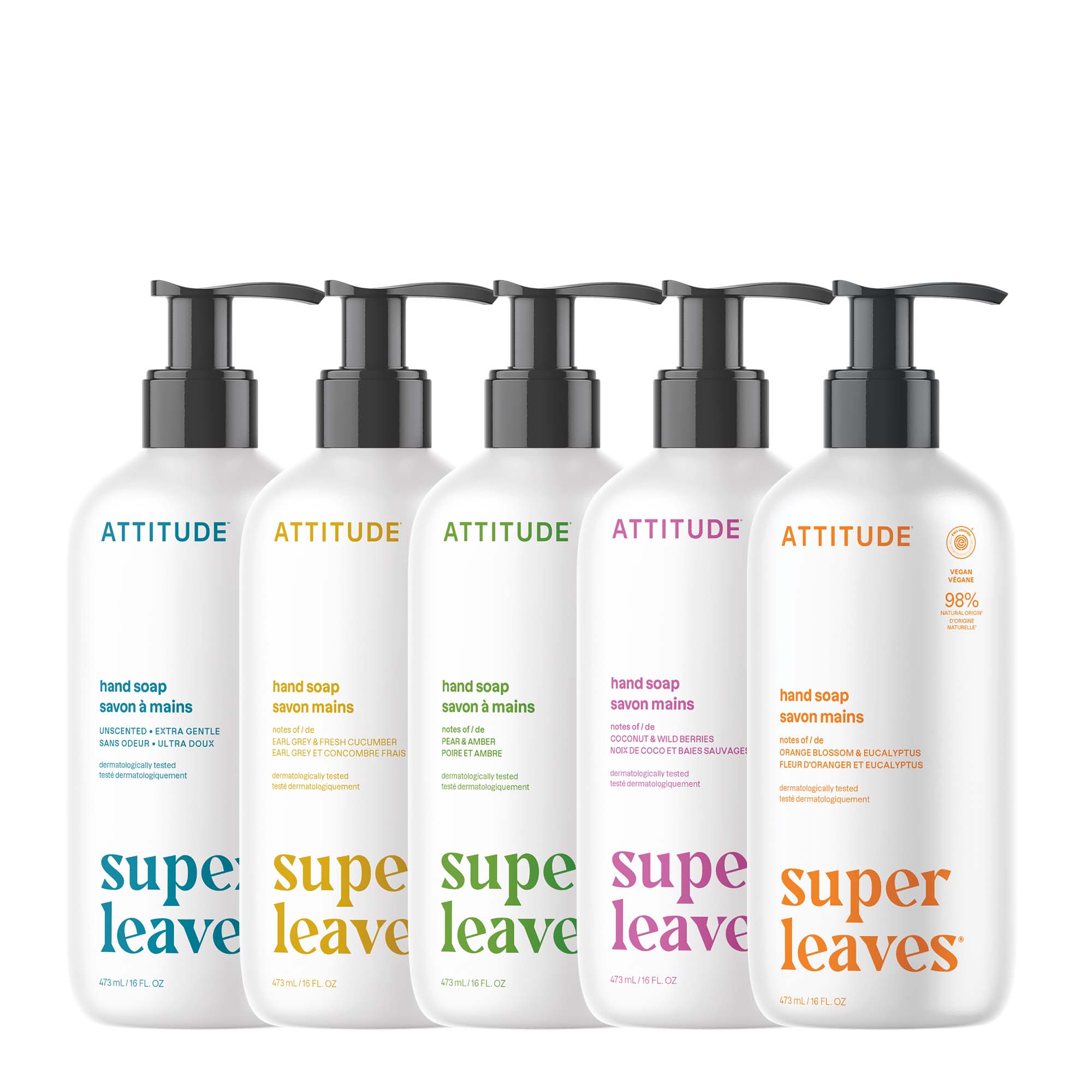 attitude-super-leaves-handseifen-set-5-d-fte-fl-ssigseife image 1