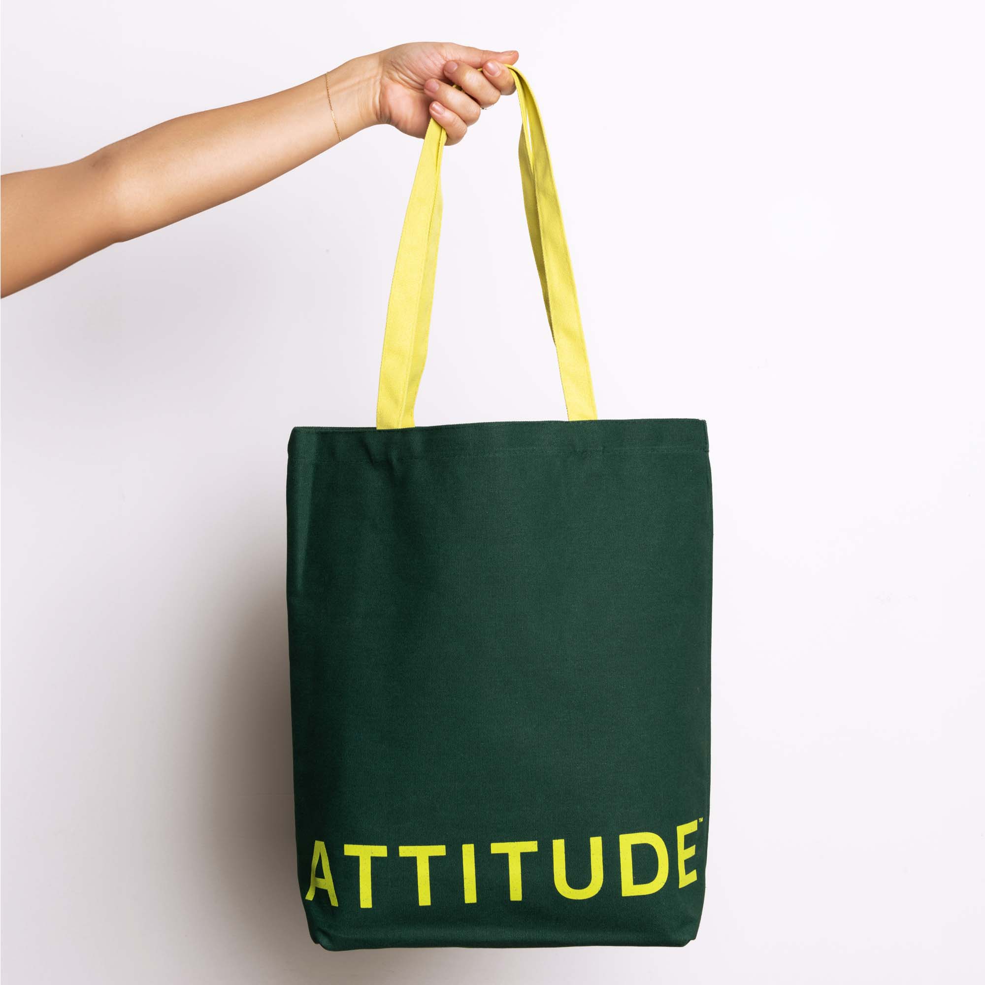 attitude-super-leaves-tote-bag-stoffbeutel-tragetasche image 1