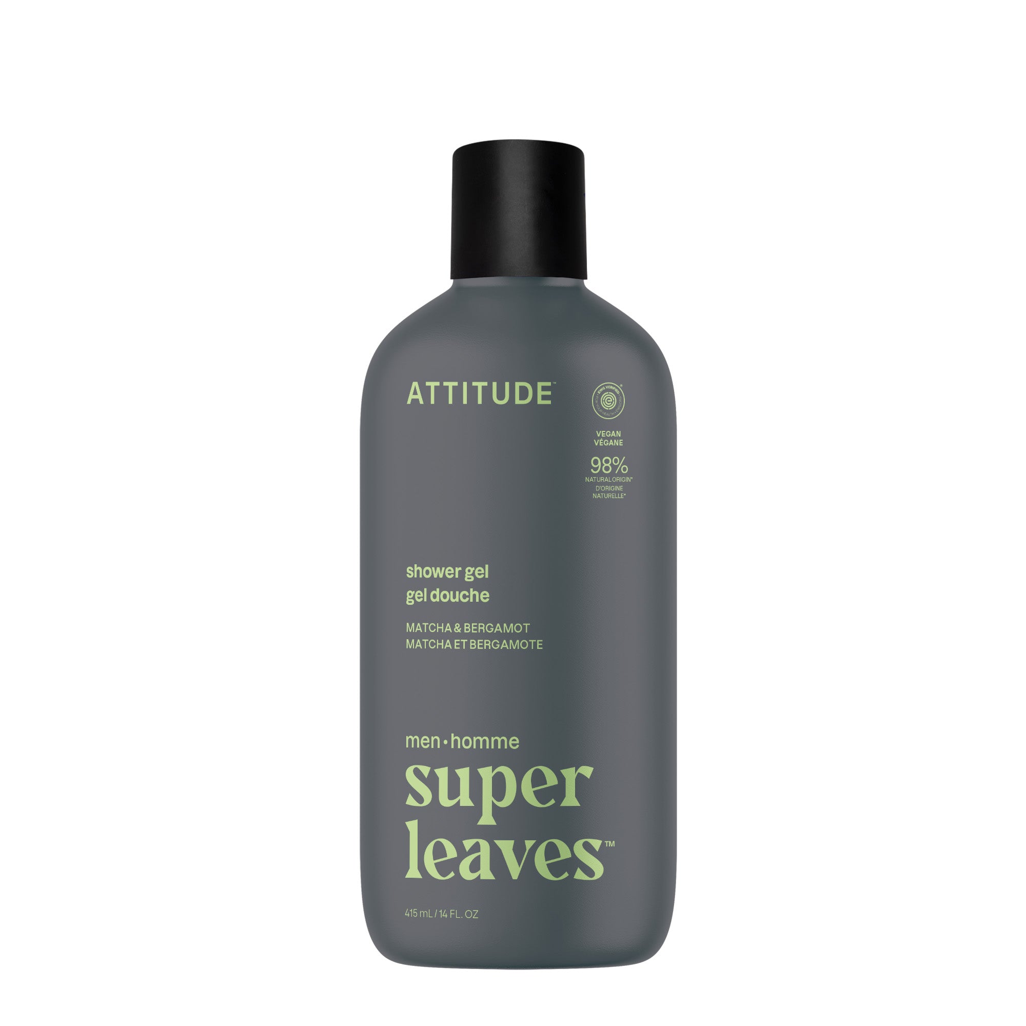 attitude-super-leaves-duschgel-herren-bergamotte-matcha-vegan image 1