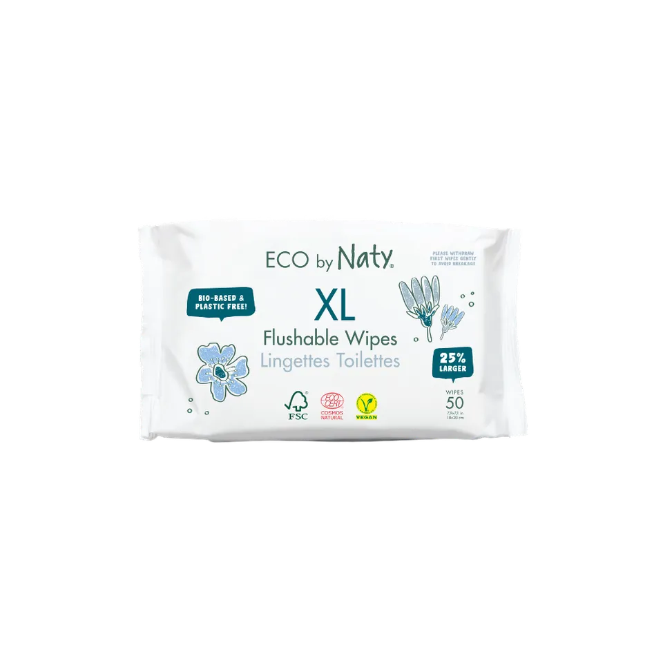 naty-flushable-wipes-xl-feuchtt-cher-sp-lbar-98-wasser image 1