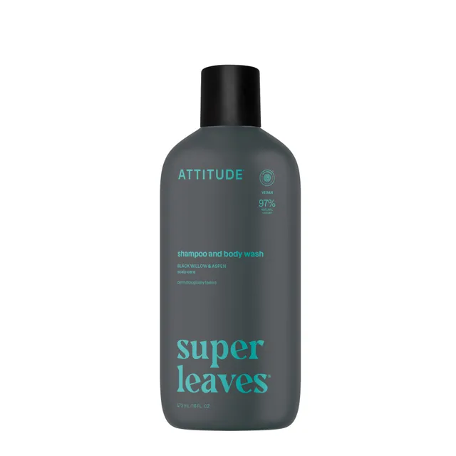attitude-super-leaves-2-in-1-shampoo-duschgel-wild-musk image 1