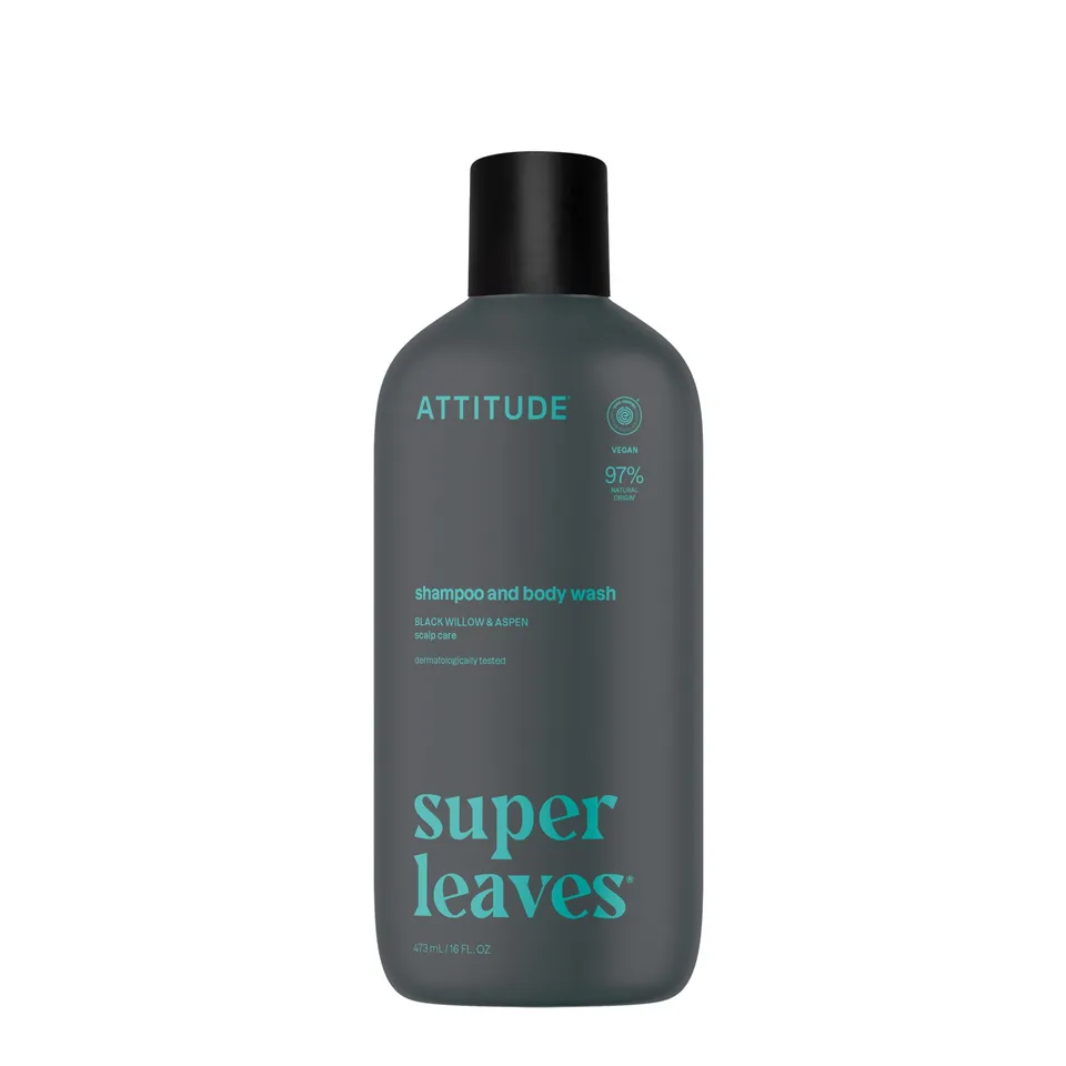 attitude-super-leaves-2-in-1-shampoo-duschgel-wild-musk image 1