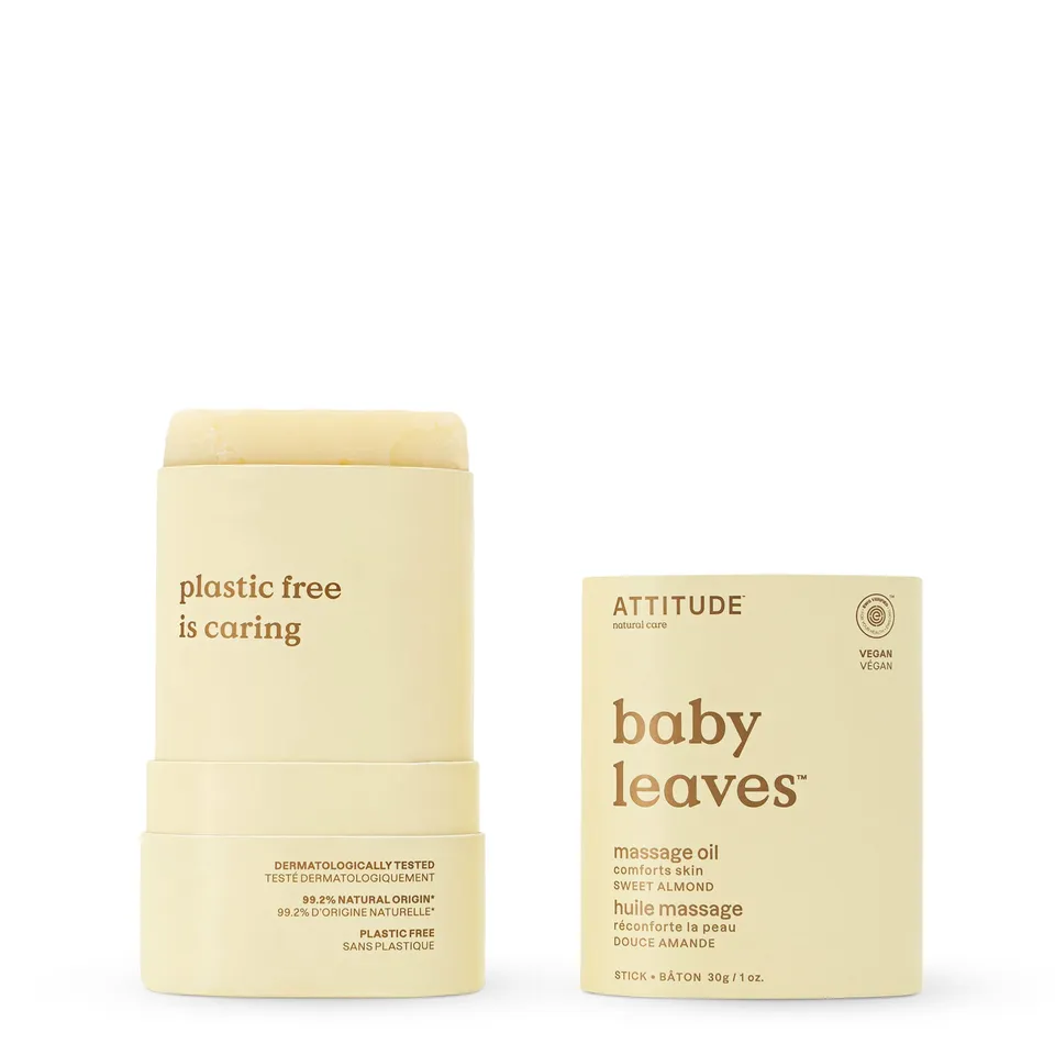 attitude-baby-leaves-baby-massage-l-stick-mit-mandel-l-fest image 1