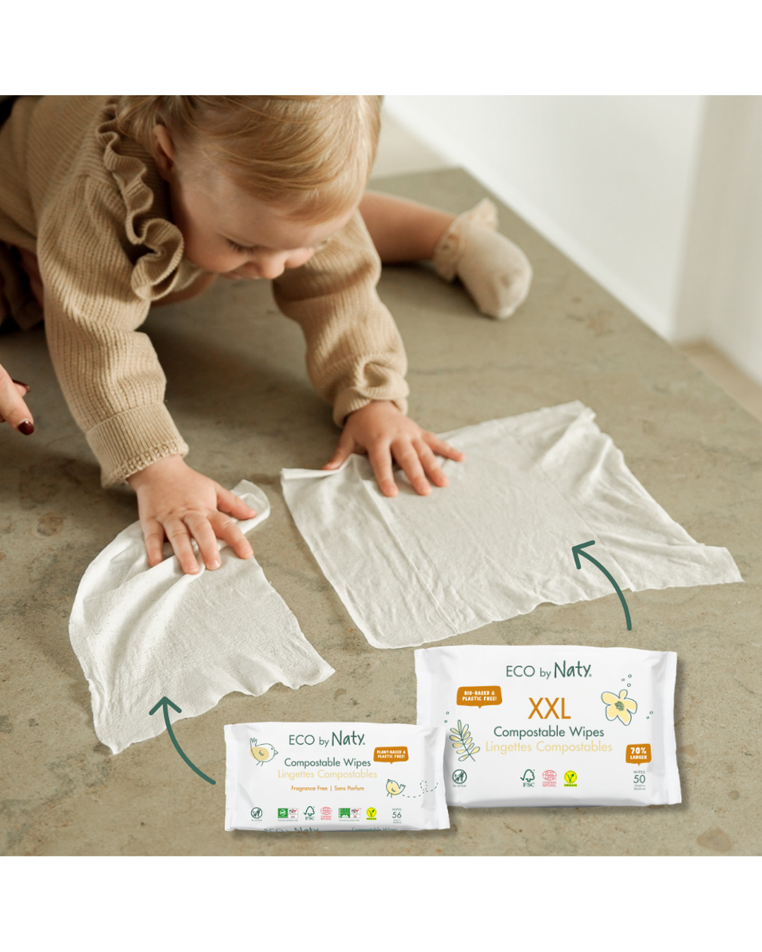 naty-compostable-wipes-xxl-feuchtt-cher-98-wasser-sensitiv image 2