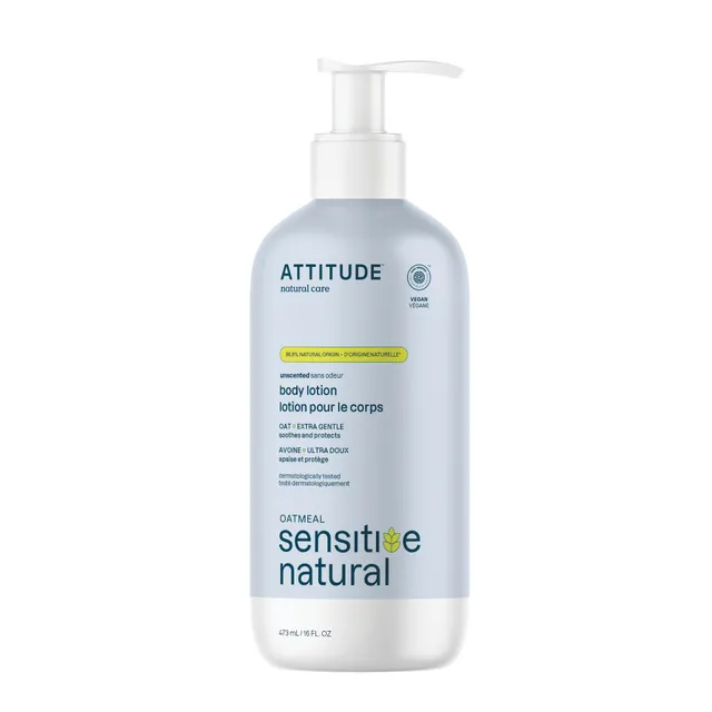attitude-sensitive-natural-body-lotion-k-rperlotion-hafer-ohne-duft image 1