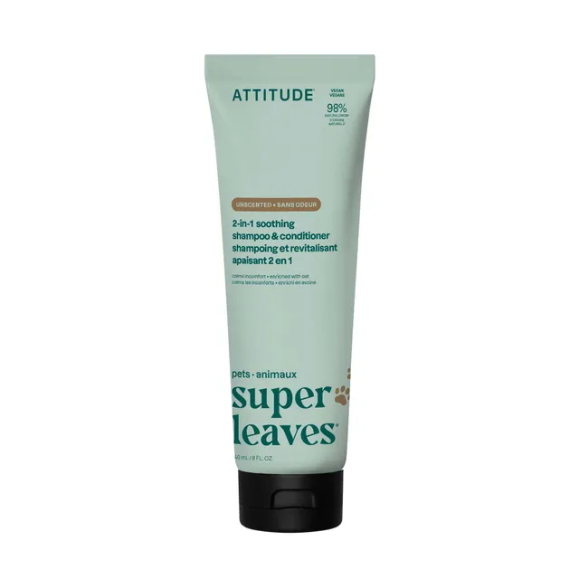 attitude-furry-friends-2-in-1-hundeshampoo-hafer-duftfrei-beruhigend image 1
