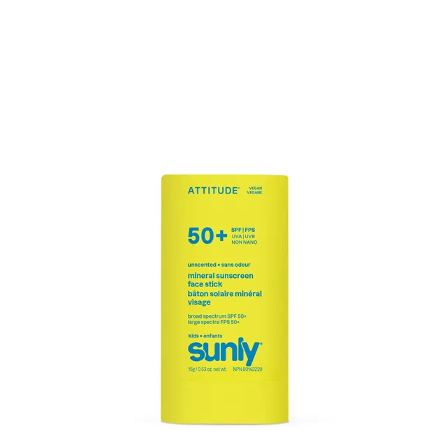 attitude-sunly-kids-mineral-sonnenschutz-stick-lsf-50-unparf-miert image 1