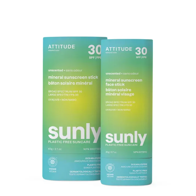 attitude-sunly-sonnenschutz-stick-duo-gesicht-k-rper-lsf-30-parf-mfrei image 1