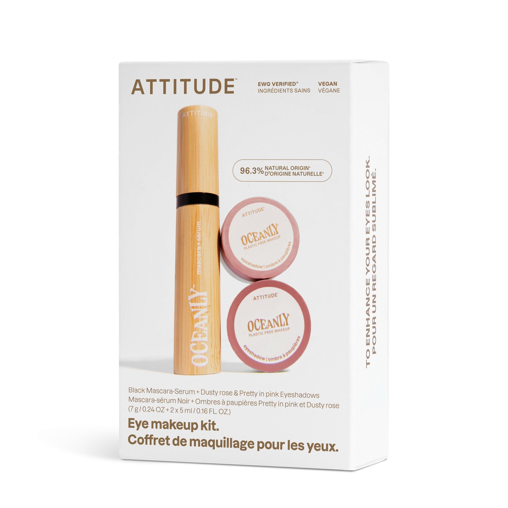 attitude-oceanly-augen-make-up-set-mascara-lidschatten-rosa-vegan image 1