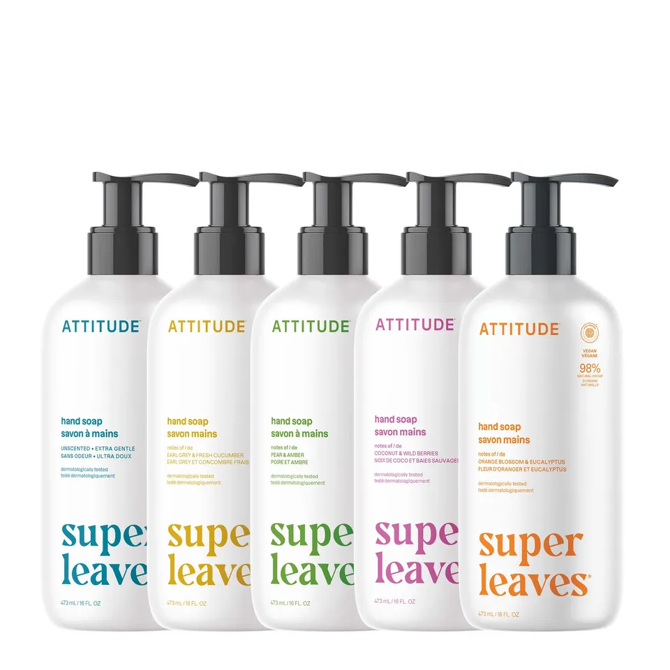 attitude-super-leaves-handseifen-set-5-d-fte-fl-ssigseife image 1