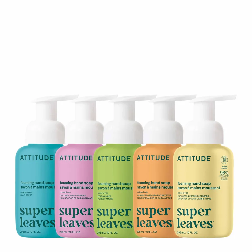 attitude-super-leaves-foaming-hand-soap-kit-schaumseife-5-d-fte image 1