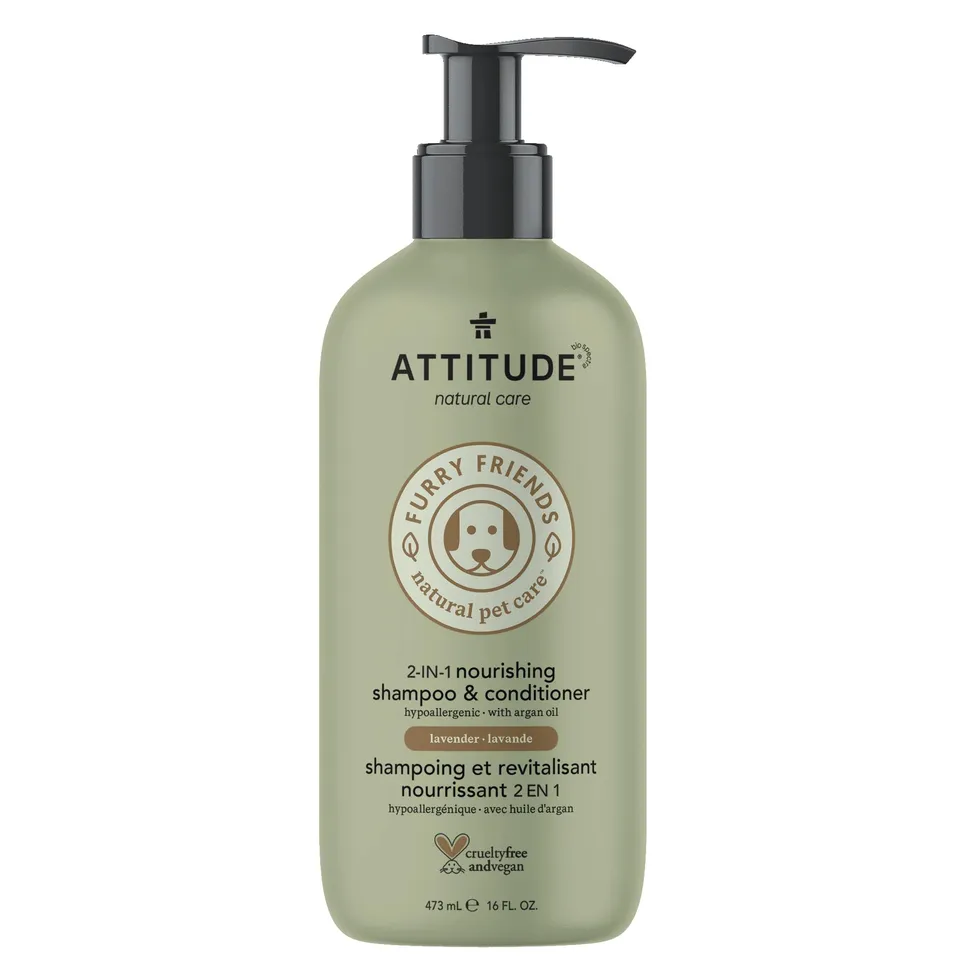 attitude-furry-friends-2-in-1-hundeshampoo-lavendel-argan-l image 1