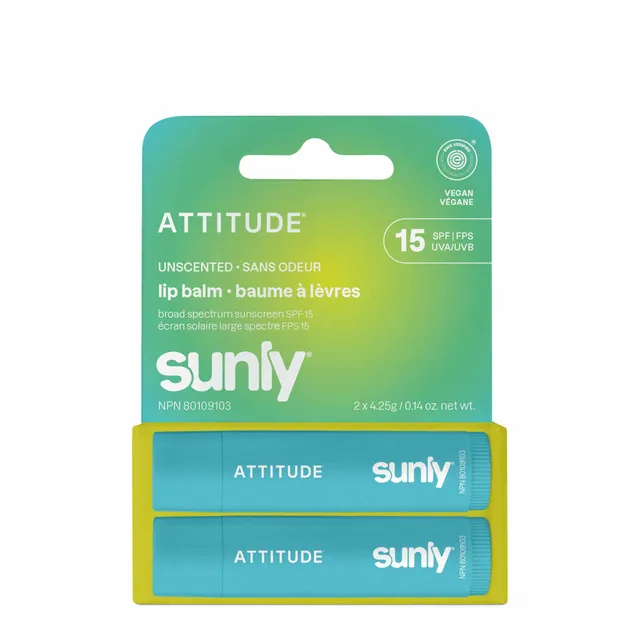 attitude-sunly-lip-balm-duo-lsf-15-lippenpflege image 1