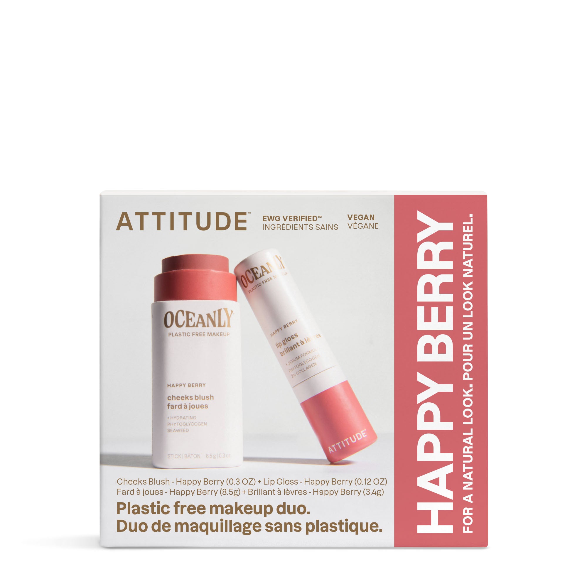 attitude-oceanly-blush-lipgloss-happy-berry-make-up-duo-plastikfrei image 1