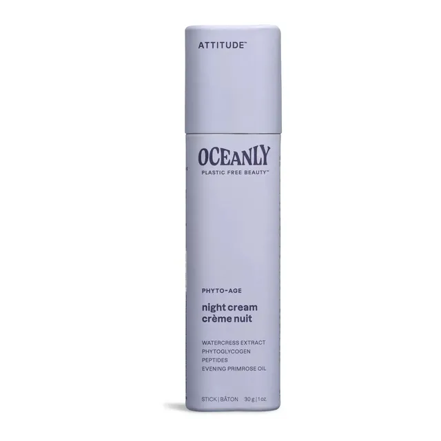 attitude-oceanly-night-cream-stick-peptide-gesicht image 1