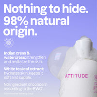 attitude-super-leaves-schaumbad-birne-white-tea-vegan image 2