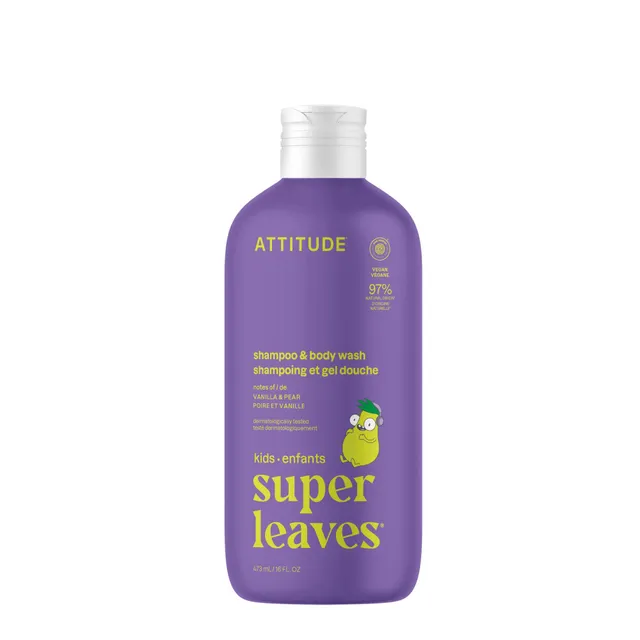 attitude-little-leaves-2in1-kinder-shampoo-duschgel-vanille-birne image 1