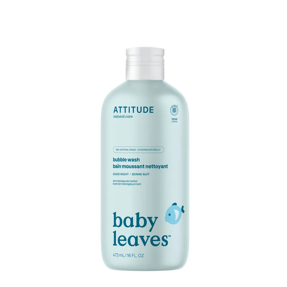 attitude-baby-leaves-schaumbad-baby-s-e-mandel image 1