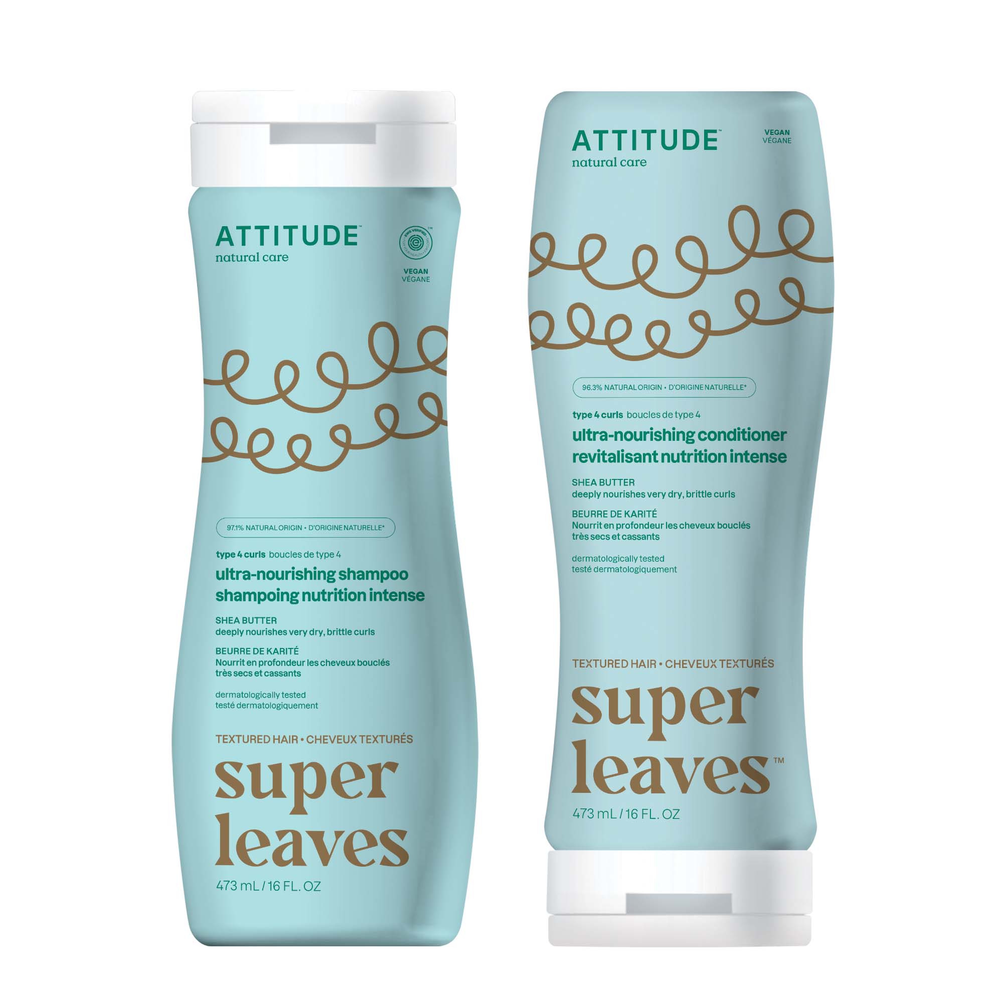 attitude-super-leaves-locken-haarset-shampoo-sp-lung-shea-2x473ml image 1