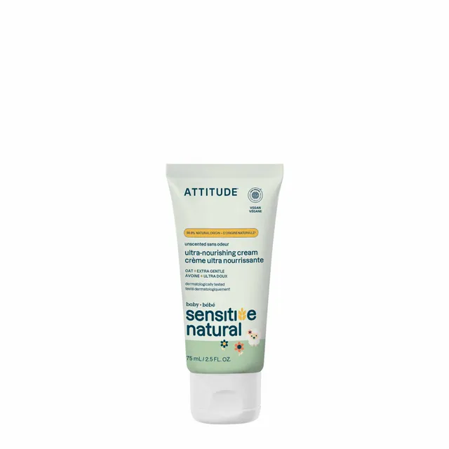 attitude-baby-leaves-babycreme-sensible-haut-sheabutter image 1