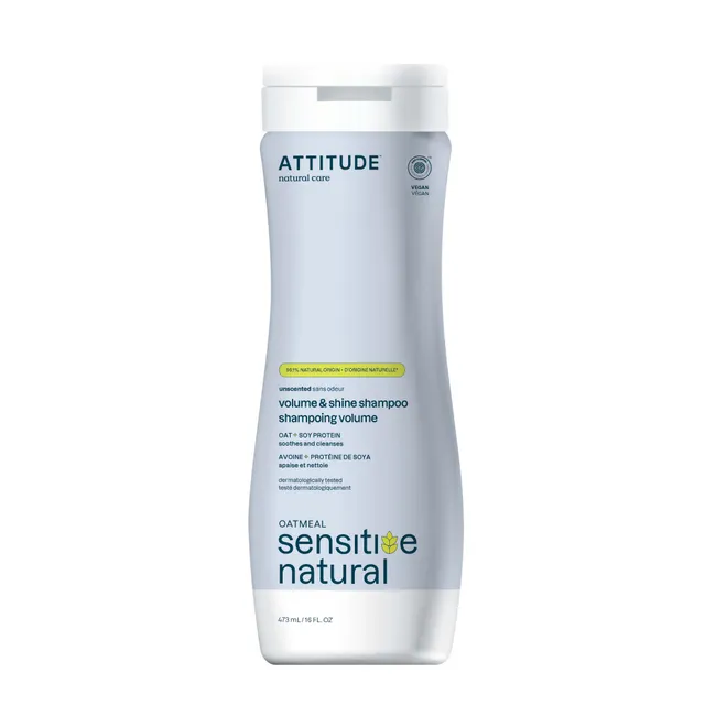 attitude-sensitive-volumizing-shampoo-hafer-duftstofffrei-volumen image 1