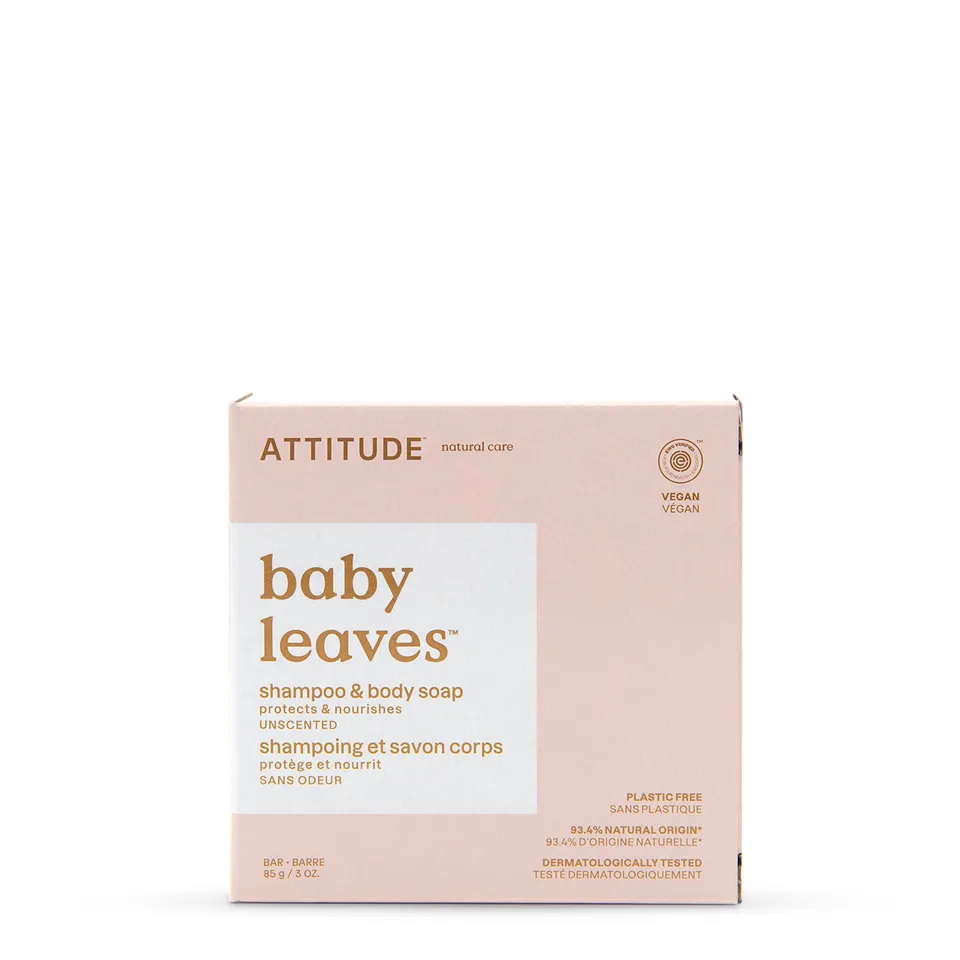 attitude-baby-leaves-2in1-festes-baby-shampoo-k-rperseife-ohne-duft image 1