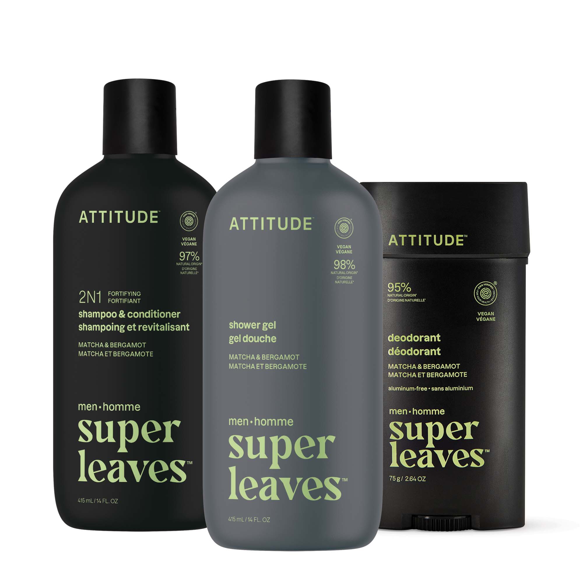 attitude-super-leaves-m-nner-pflege-set-haar-k-rper image 1