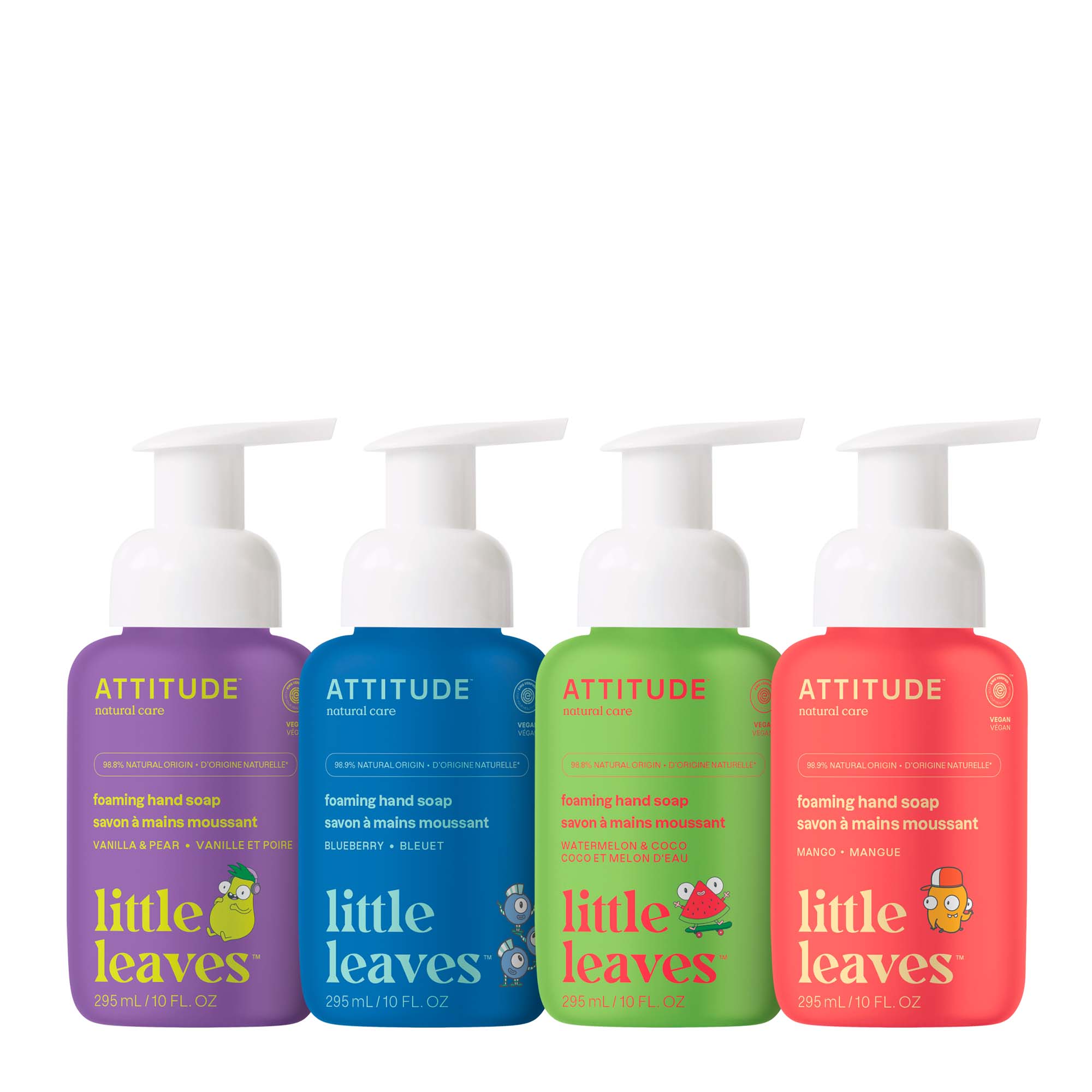 attitude-little-leaves-handseife-kinder-set-fruchtig-4er image 2