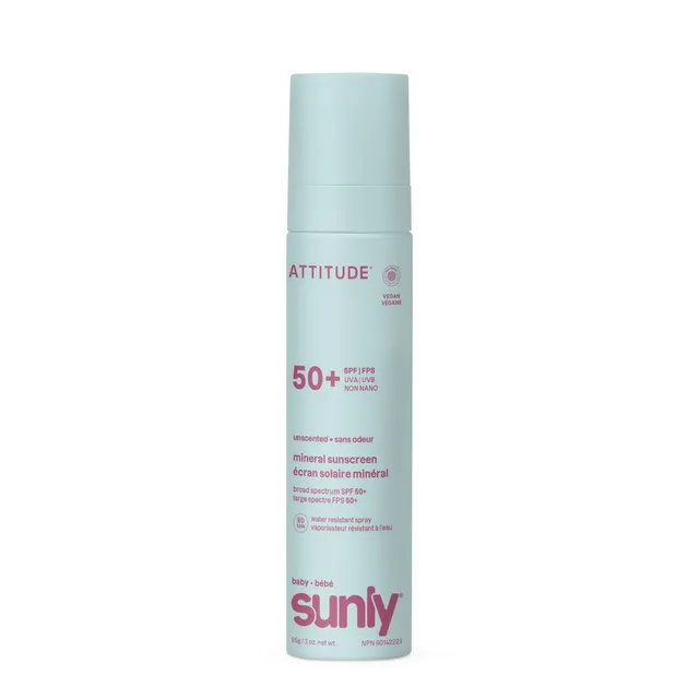 attitude-sunly-baby-sonnenspray-lsf-50-unparf-miert image 1