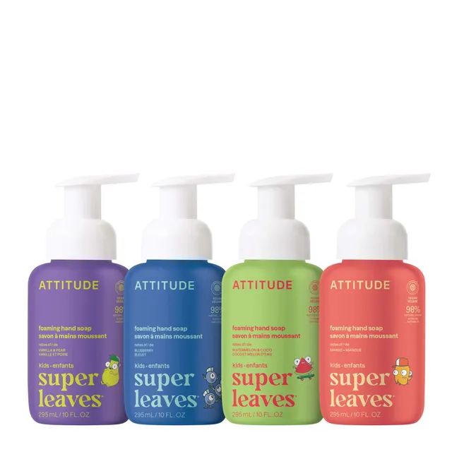 attitude-little-leaves-handseife-kinder-set-fruchtig-4er image 1