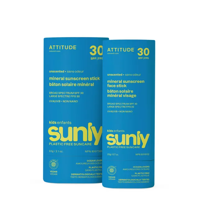 attitude-sunly-sonnenstift-duo-lsf-30-gesicht-k-rper image 1
